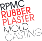 rubber plaster mold casting logo
