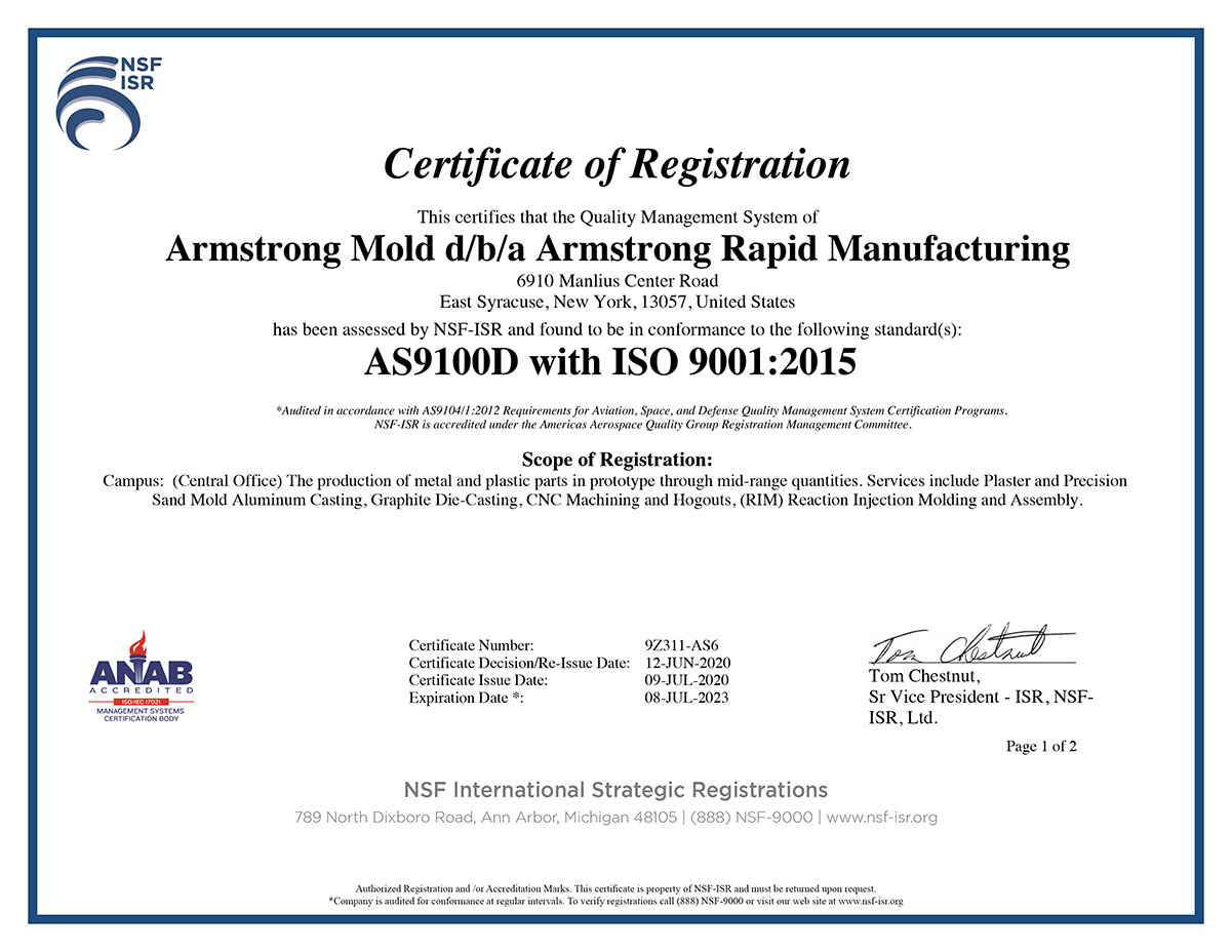 ISO 9001:2015 certificate