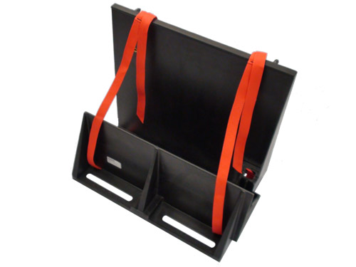 Two-piece assemlby node service adapter
